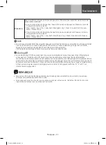 Preview for 35 page of Samsung RQ48T9422T1 User Manual