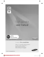 Samsung RS21 User Manual preview