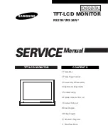 Preview for 1 page of Samsung RS21N Series Service Manual