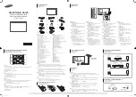 Samsung RS232C Quick Setup Manual preview