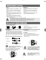 Preview for 8 page of Samsung RS23FESW Owner'S Manual And Installation