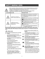 Preview for 2 page of Samsung RS2533SW Owner'S Manual And Installation