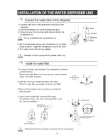 Preview for 27 page of Samsung RS2533SW Owner'S Manual And Installation