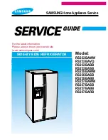 Samsung RS253BABB Service Manual preview