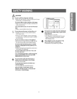 Preview for 3 page of Samsung RS2577BB Use And Care Manual