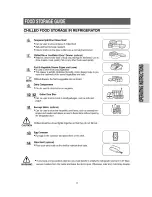 Предварительный просмотр 11 страницы Samsung RS2577BB Use And Care Manual