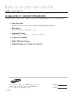 Preview for 2 page of Samsung RS261MD** User Manual