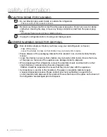 Preview for 8 page of Samsung RS263TD Series User Manual