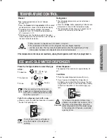 Preview for 7 page of Samsung RS265LA series Owner'S Manual And Installation