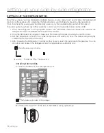 Preview for 10 page of Samsung RS267TDBP User Manual