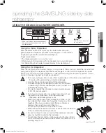 Preview for 21 page of Samsung RSG257 Series User Manual