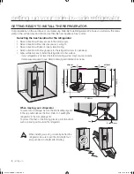 Предварительный просмотр 8 страницы Samsung RSG257AA Series User Manual