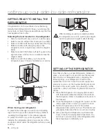 Предварительный просмотр 6 страницы Samsung RSG307 SERIES User Manual