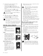 Предварительный просмотр 10 страницы Samsung RSG307 SERIES User Manual