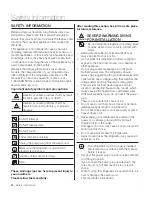 Preview for 2 page of Samsung RSG307AA User Manual