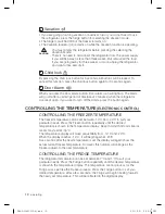 Предварительный просмотр 10 страницы Samsung RT-72 SBSM User Manual