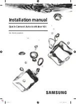 Preview for 1 page of Samsung RT18M6213WW Installation Manual