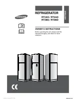 Preview for 1 page of Samsung RT2BDBTS Owner'S Instructions Manual