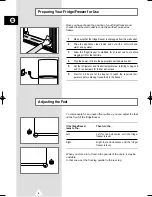 Preview for 6 page of Samsung RT40MBSW Instruction Manual