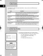 Предварительный просмотр 4 страницы Samsung RT44MCSM Instruction Manual