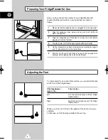 Предварительный просмотр 6 страницы Samsung RT44MCSM Instruction Manual