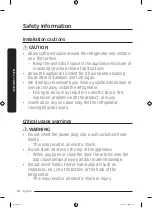 Preview for 10 page of Samsung RT46K6645SL User Manual