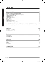 Preview for 2 page of Samsung RT62K7057BS User Manual