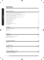 Preview for 2 page of Samsung RW51TS338SR/AA User Manual