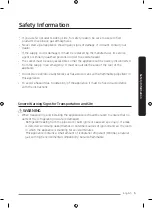 Предварительный просмотр 5 страницы Samsung RW51TS338SR/AA User Manual