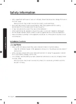 Preview for 8 page of Samsung RW51TS338SR User Manual