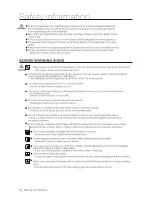 Preview for 4 page of Samsung RW52DASS User Manual