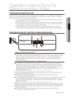 Preview for 9 page of Samsung RW52DASS User Manual