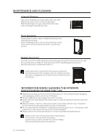 Preview for 14 page of Samsung RW52DASS User Manual