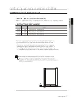 Preview for 7 page of Samsung RW52EBSS User Manual