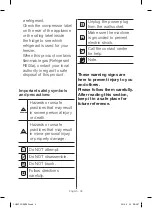 Preview for 3 page of Samsung RZ20 Series User Manual