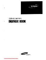 Samsung S-Cam F1 Digimax 800K Service Manual предпросмотр