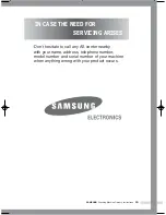 Предварительный просмотр 17 страницы Samsung S1021 Owner'S Instructions Manual