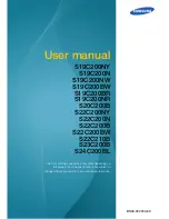 Предварительный просмотр 1 страницы Samsung S19C200N User Manual