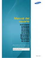 Preview for 1 page of Samsung S19C350NW (Spanish) Manual Del Usuario