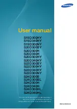 Samsung S19D340HY User Manual preview