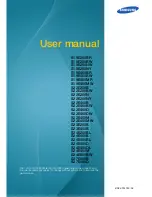 Preview for 1 page of Samsung S19E200BR User Manual