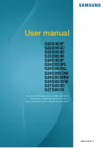 Samsung S22E650D User Manual preview