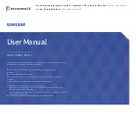 Предварительный просмотр 1 страницы Samsung S24A312NHU User Manual