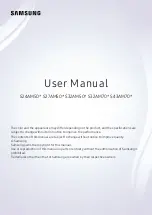 Samsung S24AM50 Series User Manual preview