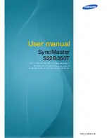 Samsung S24B350TL User Manual preview