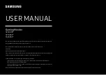 Samsung S27AG32 Series User Manual preview