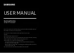 Samsung S27AG55 Series User Manual preview