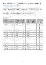 Preview for 87 page of Samsung S27AM50 Series User Manual