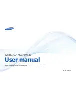 Samsung S27B971D User Manual preview