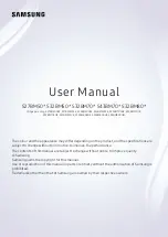 Samsung S27BM500EE User Manual preview